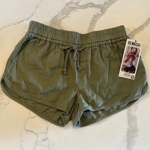 Rewash beach shorts, green size small